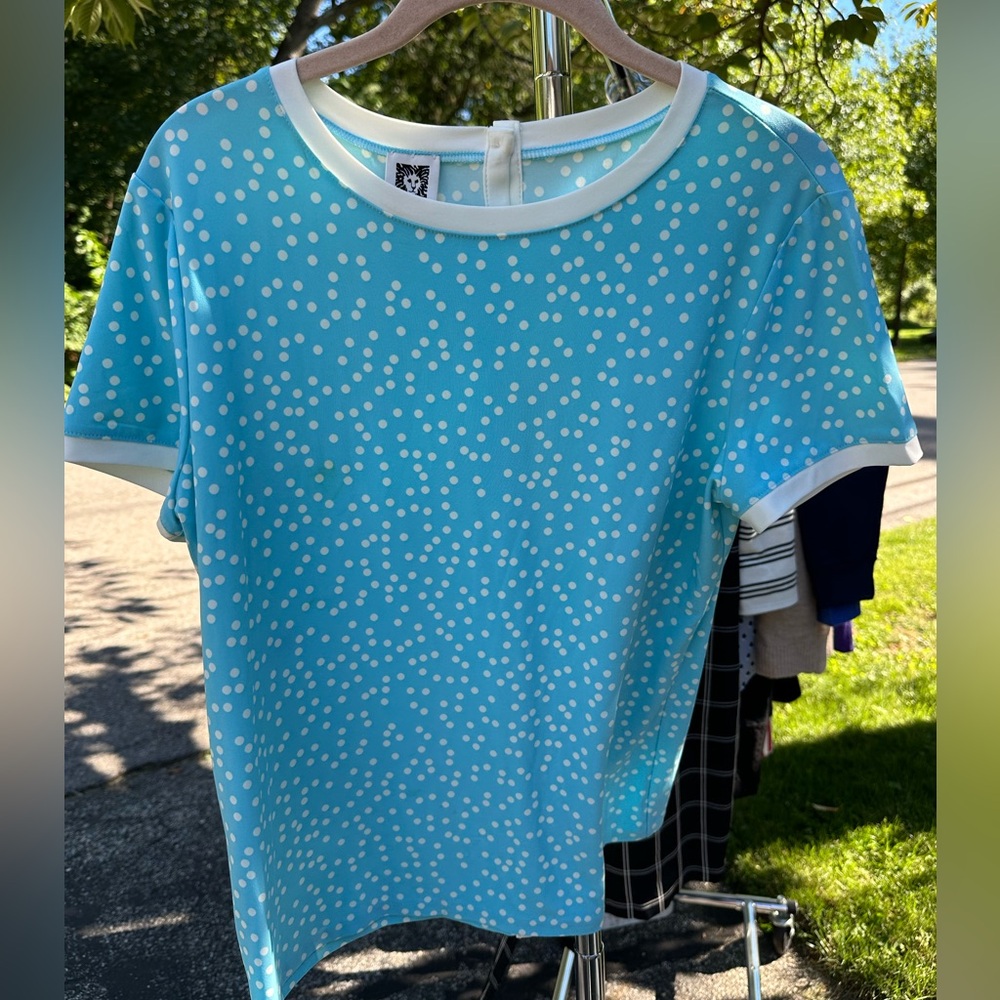 Anne Klein Polka Dot Top